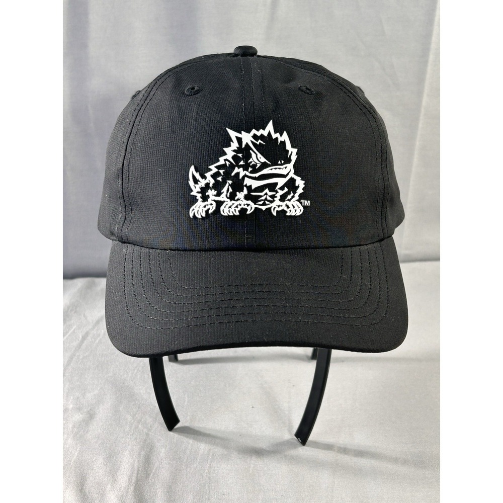 Imperial Texas Christian Horned Frogs Basketball Black Cap Hat‎ College NCAA